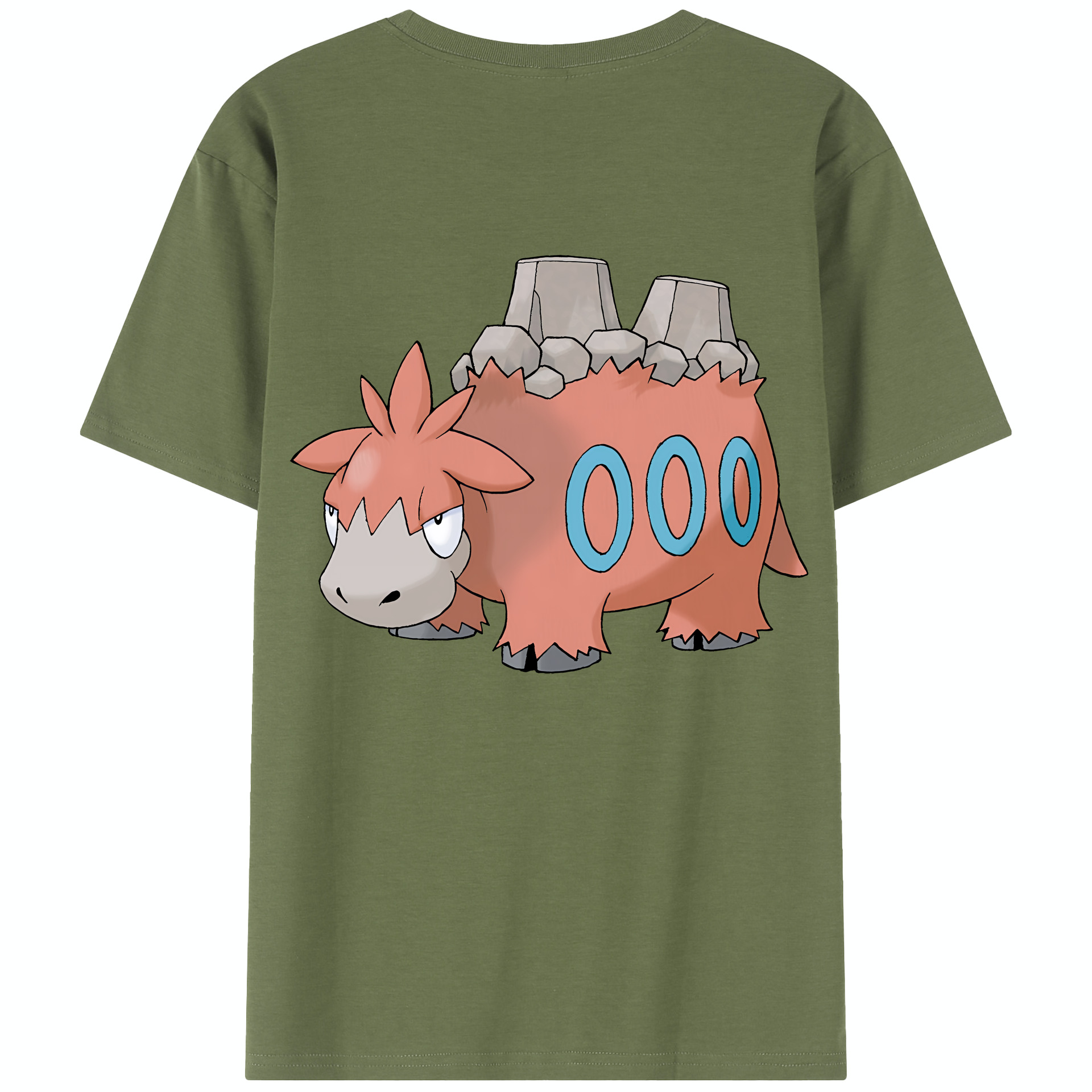 （画像用） ポケットモンスター Pokémon 綿100％半袖Tシャツ（背面プリント）